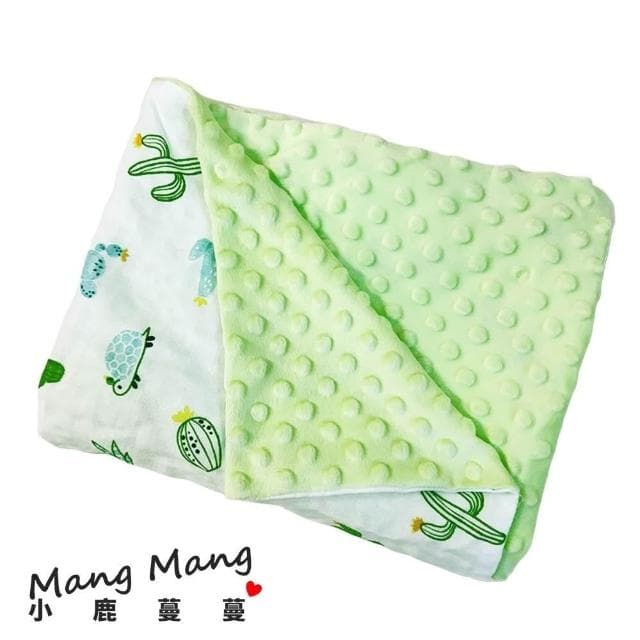 Mang Mang 小鹿蔓蔓 寶貝觸覺安撫蓋毯 彌月禮盒(六款可選)