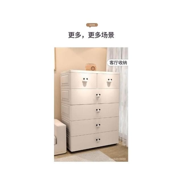 爆款 免運 兒童簡易衣櫃 嬰兒寶寶 臥室 衣櫥 床頭收納櫃子 衣服儲物箱