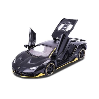 【Bello Life】合金回力車藍寶堅尼跑車 聲光合金車盒裝汽車模型玩具男孩生日聖誕禮物