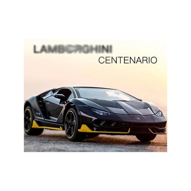 【Bello Life】合金回力車藍寶堅尼跑車 聲光合金車盒裝汽車模型玩具男孩生日聖誕禮物