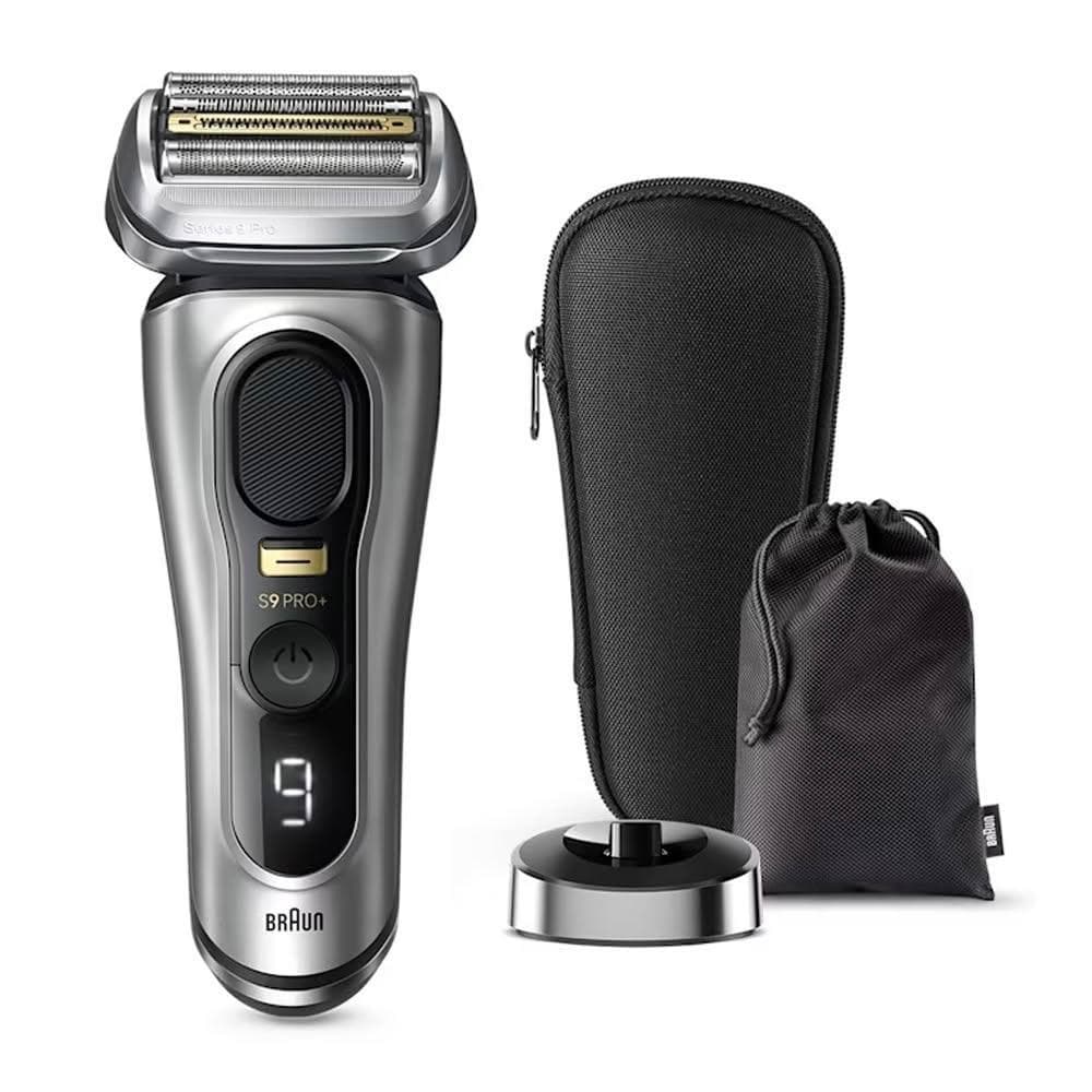 【BRAUN 百靈】9系列 Pro+ 諧震音波電鬍刀 附旅行盒 國際版 (9517S-V)