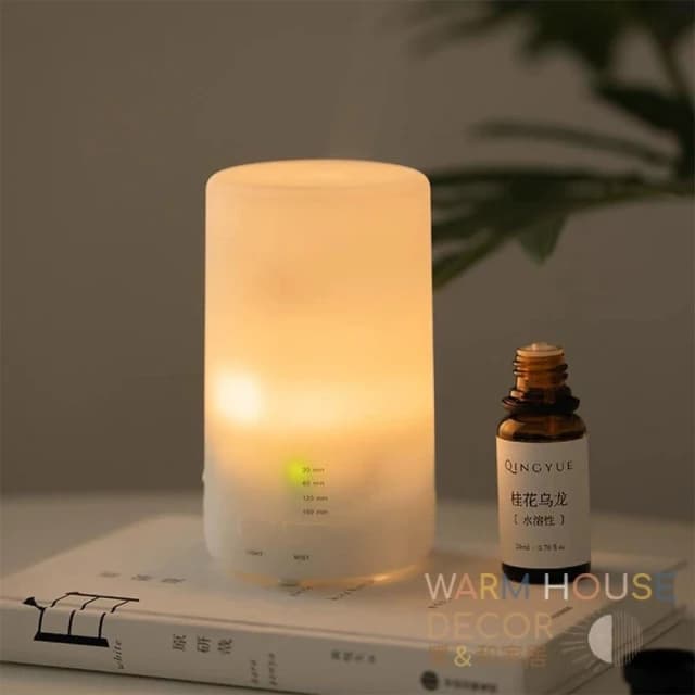 【Warm House Decor 暖和家居】水氧機(香氛機 香薰機 加濕器 擴香機 芳香機 香芬機 精油機 生日禮物情人節禮物 精油香薰機)