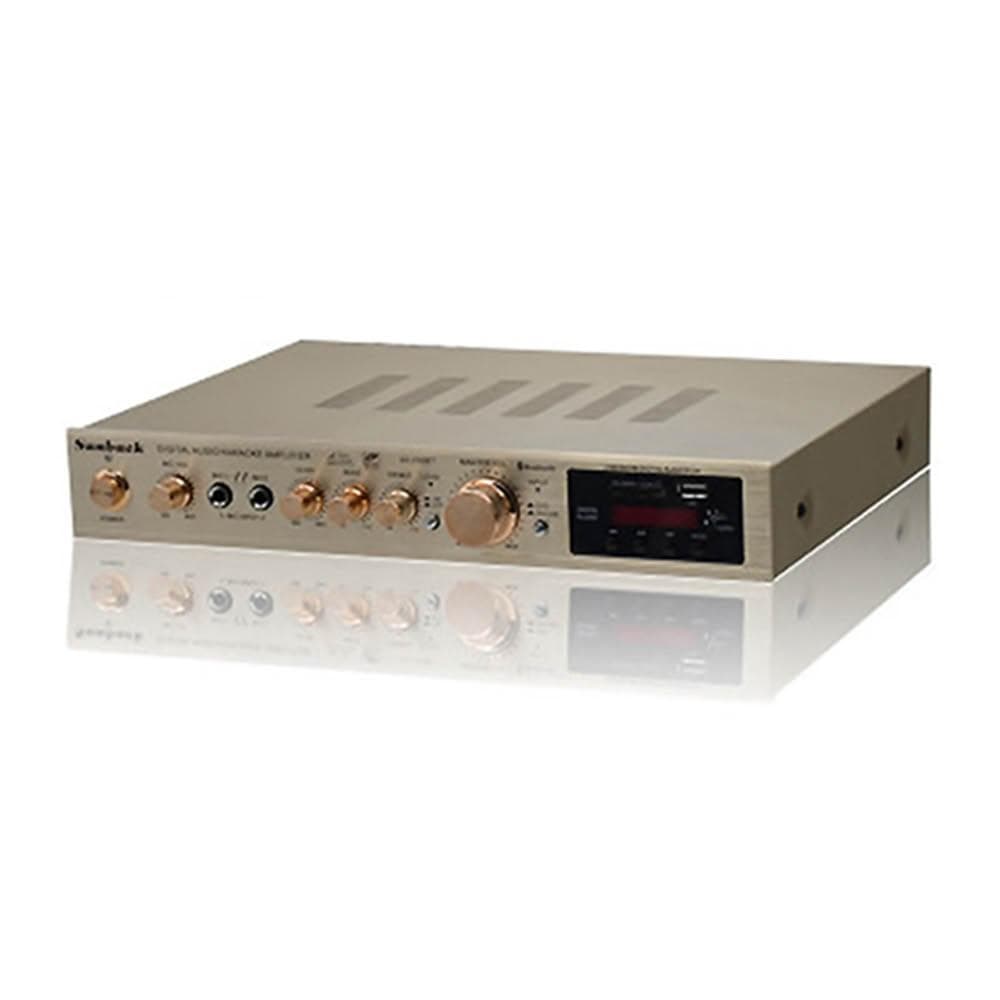 JIWU簡物 10V音響擴大機 5.0藍芽 5聲道功放機 卡拉OK SD/USB/FM BSMI認證號：R3E558