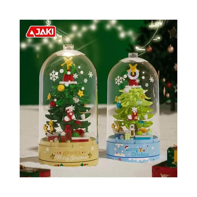 新品 聖誕樹音樂盒 送禮品 聖誕節DIY禮物 八音盒 
