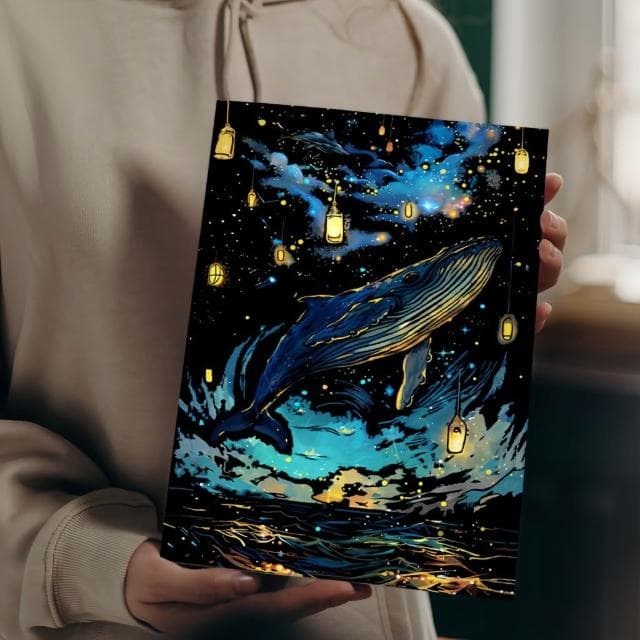 夜光炫彩刮刮畫 刮畫紙 舒缓減壓刮畫 獎勵禮物 繪畫用品