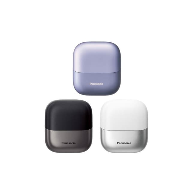 【Panasonic 國際牌】掌上型三枚刃電鬍刀 3刃電動刮鬍刀-黑/紫/白 (ES-CM3A/ES-CM30）整機防水