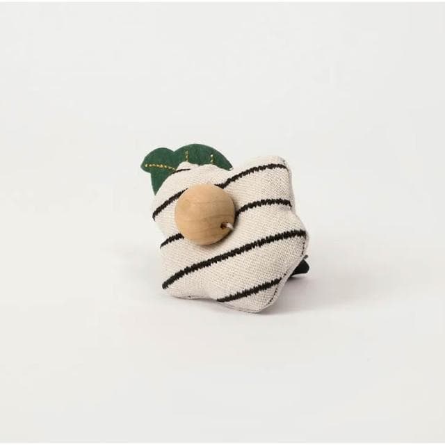 《文創旗艦店》車用擴香夾-條紋花 2137001（布釦／香氛／器具／擴香／木質／交換禮物／Jeantopia）