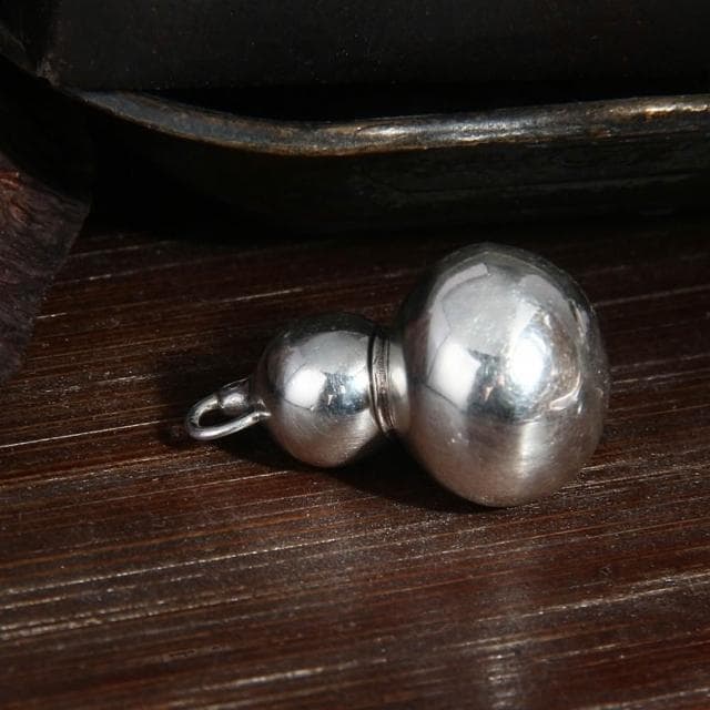 【巴黎精品】現貨+預購 S925手工純銀吊墜子足銀項鍊泰銀項鏈首飾復古情人節禮物-葫蘆吉祥男女飾品a1kj14