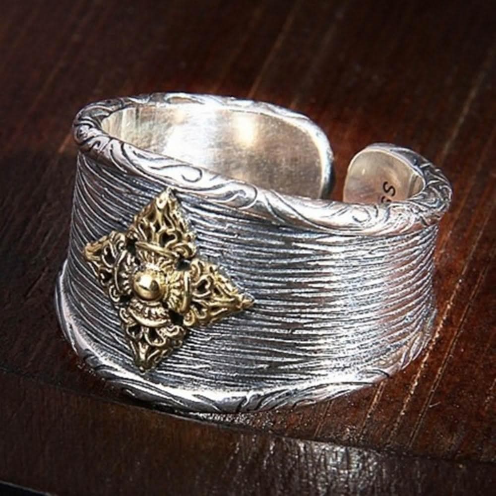 【巴黎精品】現貨+預購 S925手工純銀戒指足銀泰銀戒子男尾戒情侶對戒情人節禮物-復古嘻哈男女飾品a1kj17