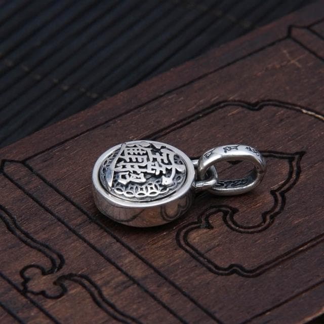 【巴黎精品】現貨+預購 S925手工純銀吊墜子足銀項鍊泰銀項鏈首飾復古情人節禮物-招財進寶男女飾品a1kj36