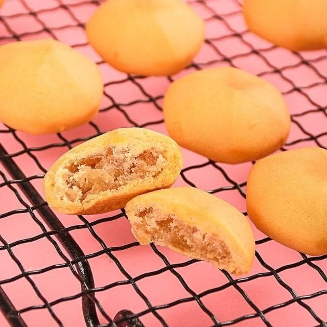 【潮、澳門特色零食品榴蓮餅傳統糕點休閒風味特産小喫茶點年貨過節送禮  滿額免運