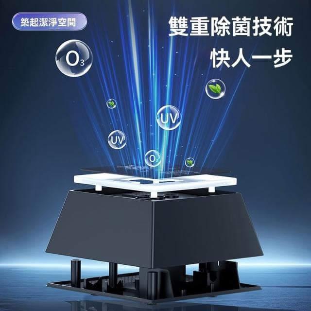 【Future Tech 未來科技】空氣凈化器 負離子臭氧消毒機 家用除甲醛吸煙味臥室寵物除異味