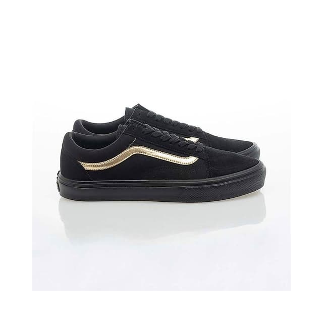 【VANS】日線 OLD SKOOL LITE 滑板鞋 休閒鞋 黑金 V241305007