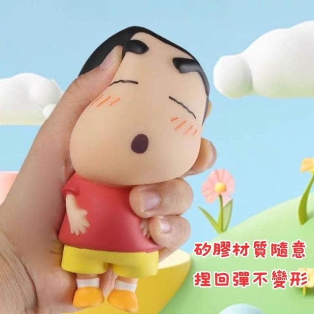 蠟筆小新拍拍燈 可愛小夜燈 3D床頭燈 造型助眠燈 小白小夜燈  交換禮物 捏捏可發亮 聖誕禮物