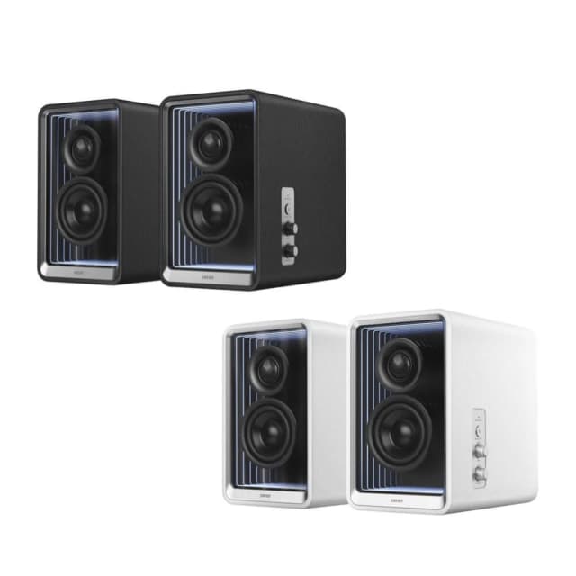 【EDIFIER】QR65 2.0 桌面藍牙揚聲器 Hi-Res認證/聲霸/喇叭/音響/漫步者/益家科技