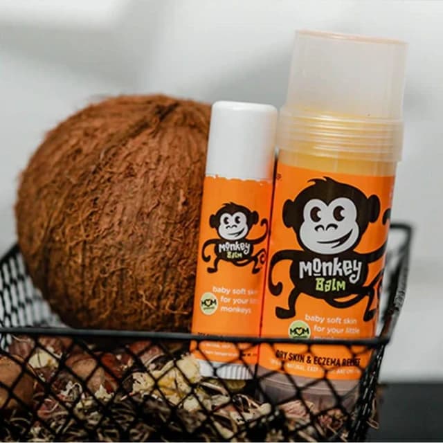 【MonkeyBalm】猴子棒 0.6oz-2oz (沙棘萬用修護膏/Monkey棒/屁屁膏/USDA認證/乾癢修復膏)