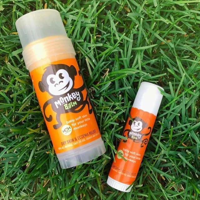 【MonkeyBalm】猴子棒 0.6oz-2oz (沙棘萬用修護膏/Monkey棒/屁屁膏/USDA認證/乾癢修復膏)