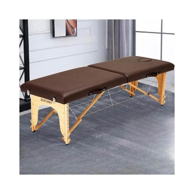 美知然原始點折疊按摩床 推拿床可攜式手提家用中醫理療床艾灸SPA