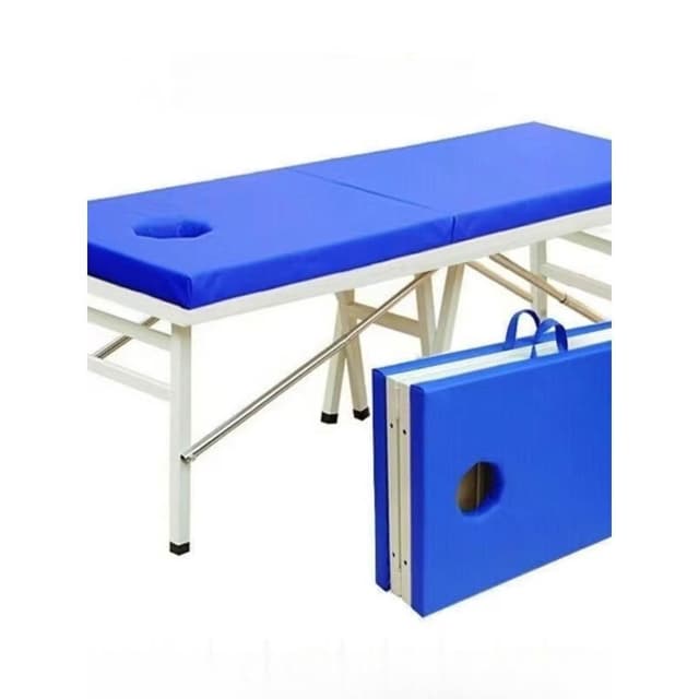 可攜式折疊按摩床艾灸檢查床火療診斷帶孔理療床針灸門診床美容床