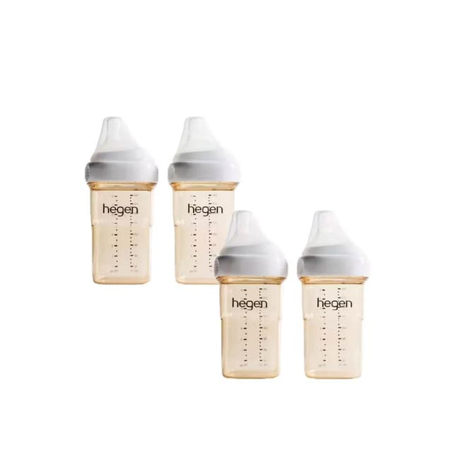 【hegen】熱銷奶瓶組 (240ml雙入+240ml雙入) 共4色