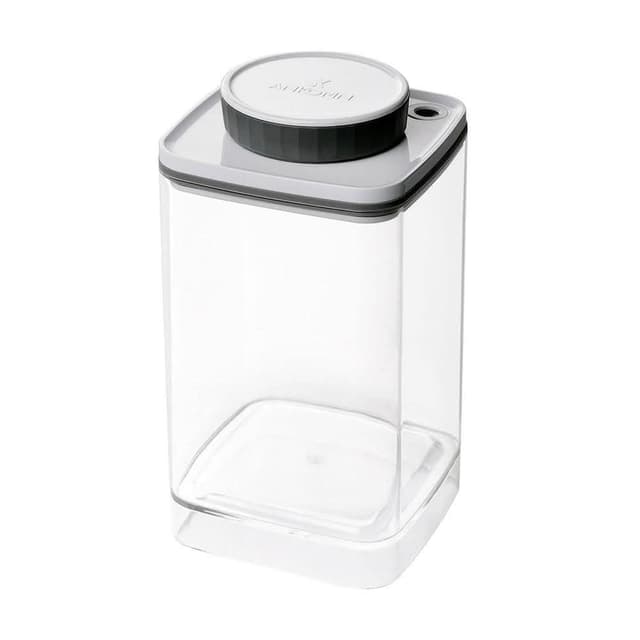 【ANKOMN】旋轉真空保鮮盒1200ml (透明;咖啡儲豆罐/真空密封罐/飼料桶/Turn-N-Seal)