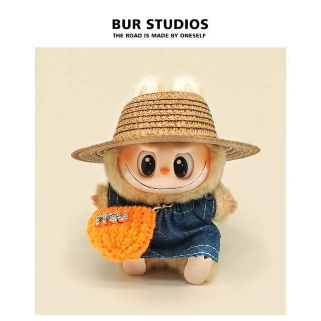 四季風精選好物 泡泡馬特拉布布衣服labubu娃衣替換馬卡龍坐坐派對掛件玩偶換裝替