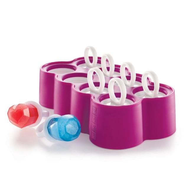 【ZOKU】鑽戒冰棒模具組8入裝 (冰棍/雪糕模具/矽膠模具)