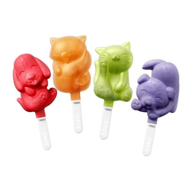 【ZOKU】貓狗冰棒模具組 (冰棍/雪糕模具/矽膠模具)
