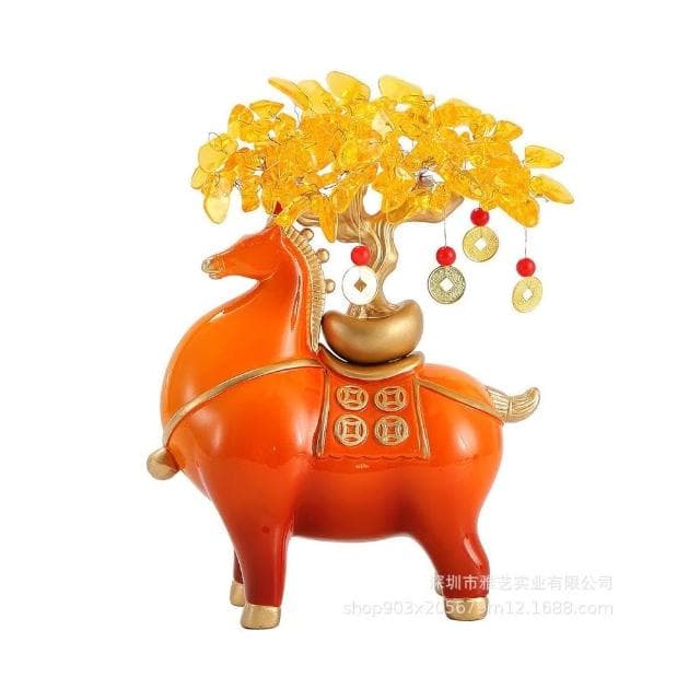 免運熱銷馬上有錢創意桌面擺件電視櫃客廳玄關辦公室裝飾新居送禮開業禮物
