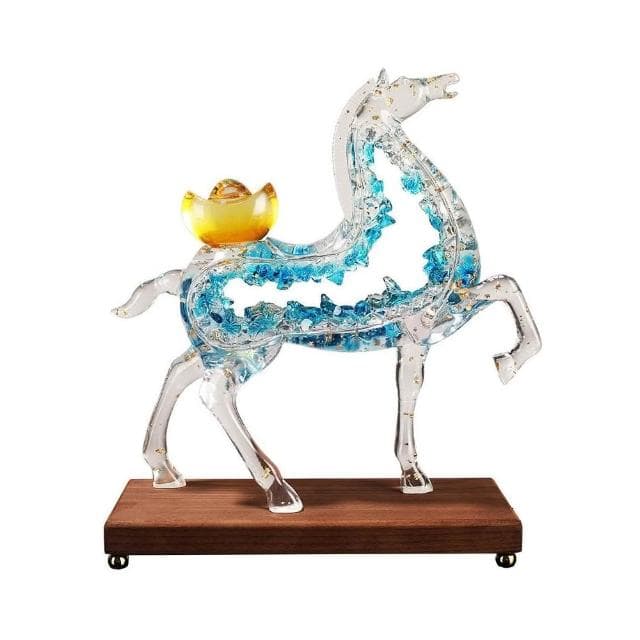 免運熱銷北歐簡約樹脂工藝馬上成功擺件家居輕奢樣板間喬遷新居開業禮物