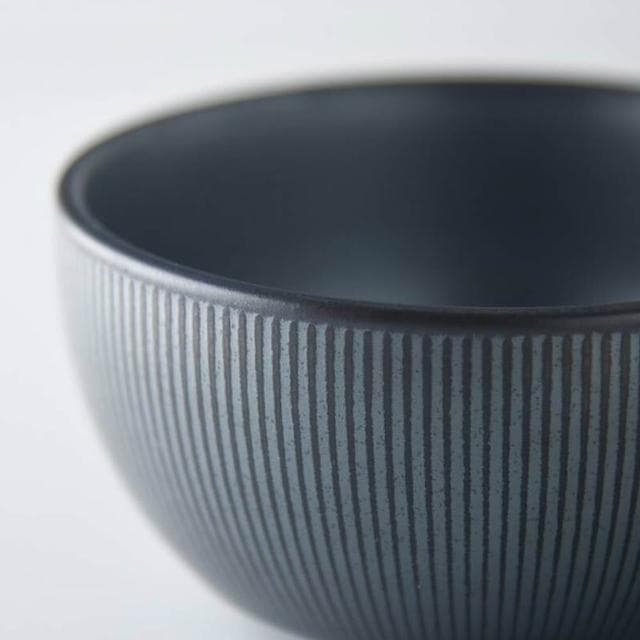 【美濃燒】日本 市原製陶 ASUMI彩澄再生陶碗11.5cm (黑色;飯碗/湯碗/日式食器/和風食器)