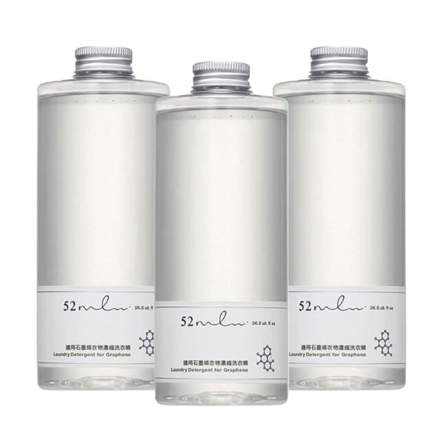 more ml 52ml 石墨烯衣物濃縮洗衣精750ml-3入組