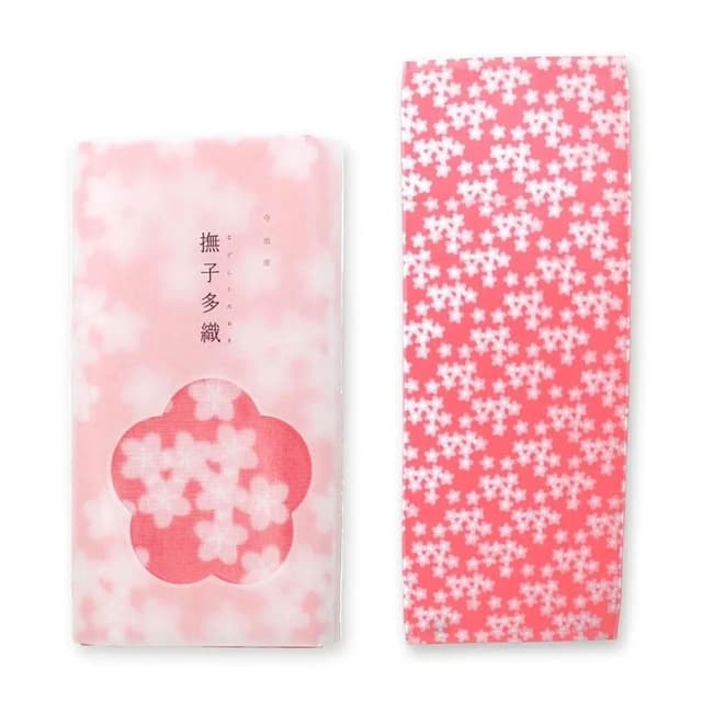 日本 撫子多織 紗布毛巾 34x90cm (櫻花;今治毛巾/口水巾/洗臉巾/彌月禮/宮本株式會社)