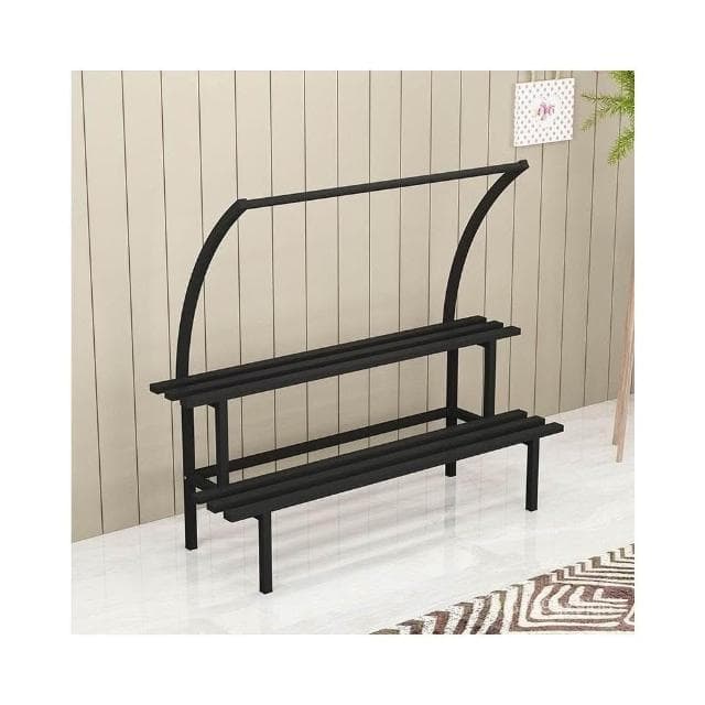 🎉特價下殺 花架 陽臺花架 落地架 新款室內外鐵藝花盆架長方形落地式多層花架陽臺掛式不銹防腐架 植物花架 盆栽架