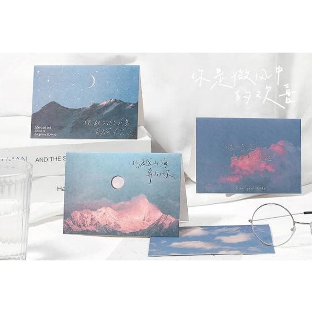 【德德小品集】德德小品 信的戀人 禮品袋 花色 綻放 詩意 可愛小清新 創意生日禮物袋 包裝袋紙袋子 婚禮小物 禮品飾品袋 送客禮