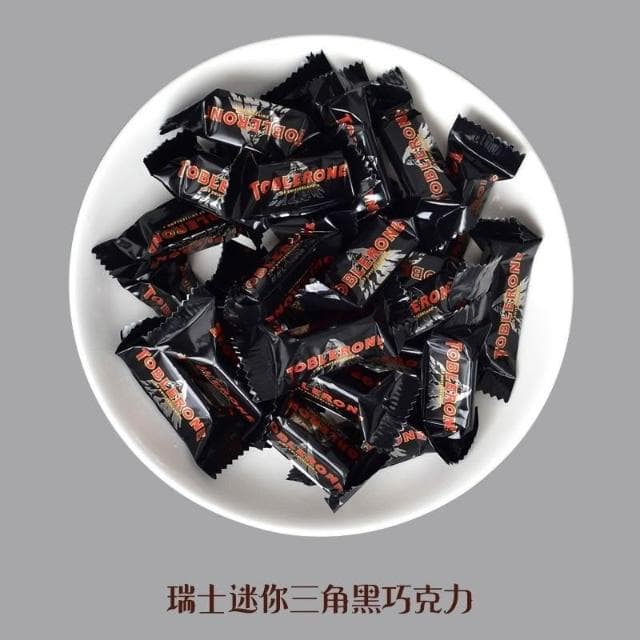 Lucky Toblerone/瑞士三角巧克力迷你牛奶160g袋裝進口黑巧休閑零食喜糖