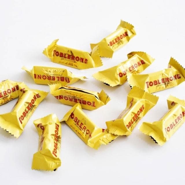 Lucky Toblerone/瑞士三角巧克力迷你牛奶160g袋裝進口黑巧休閑零食喜糖