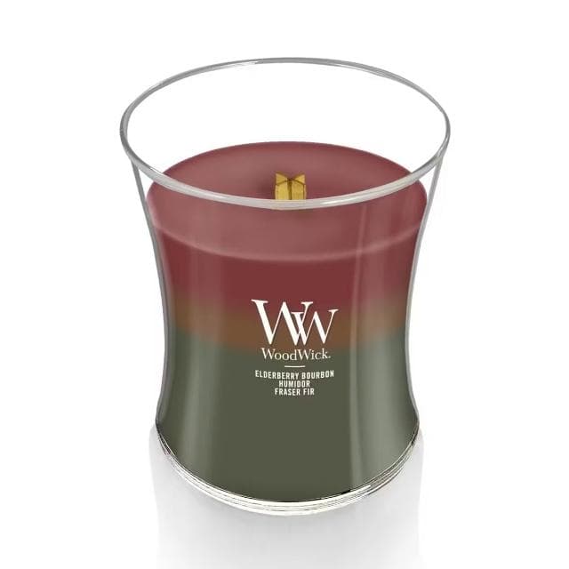 【WoodWick】美國WOODWICK 沙漏蠟燭 9.7oz 【爐邊三部曲】HEARTHSIDE TRILOGY 香氛蠟燭