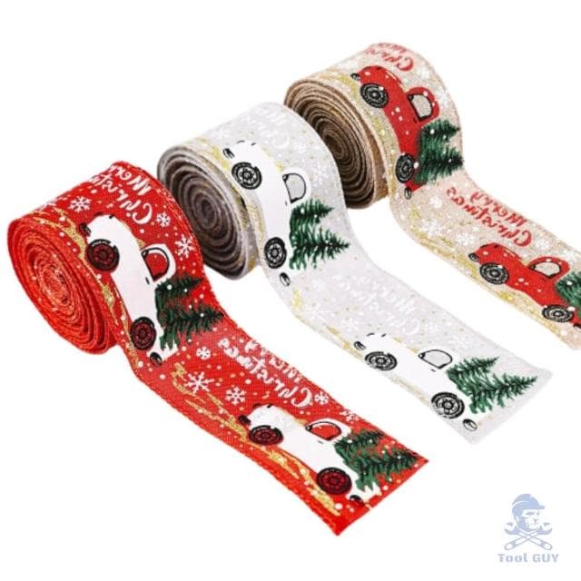 聖誕裝飾彩帶工具男聖誕節彩帶 聖誕裝飾帶 禮物帶 綁禮物 聖誕節裝飾 聖誕彩帶 聖誕樹