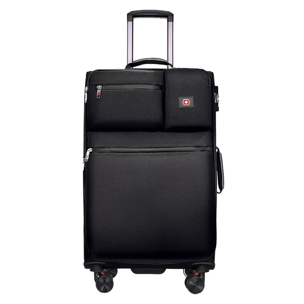 拉桿箱 超輕牛津布行李箱 男女萬向輪旅行箱 帆布登機箱 24寸