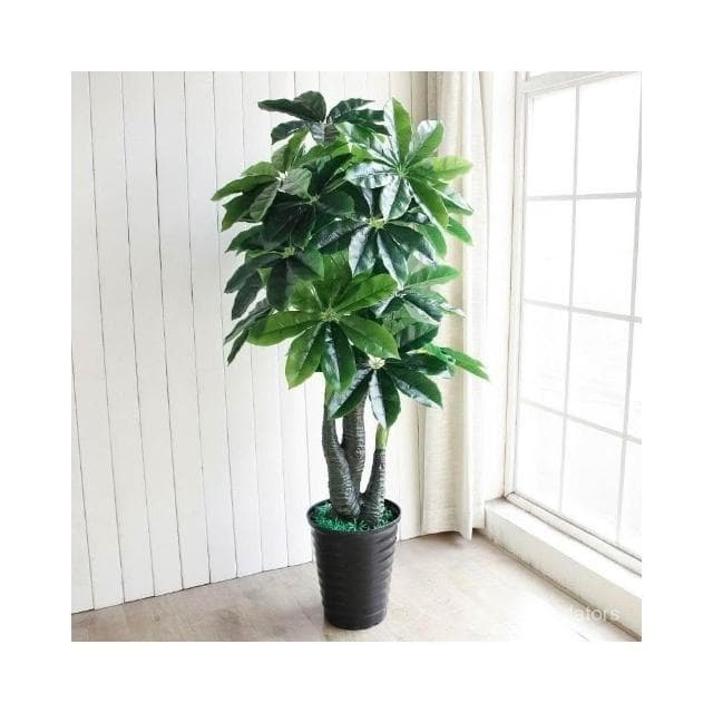 大型假花仿真髮財樹室內裝飾植物客廳落地假盆栽花樹綠植塑料盆景