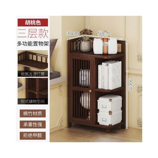 轉角櫃臥室落地客廳角櫃牆角櫃邊櫃儲物櫃茶具角落書櫃三角置物架