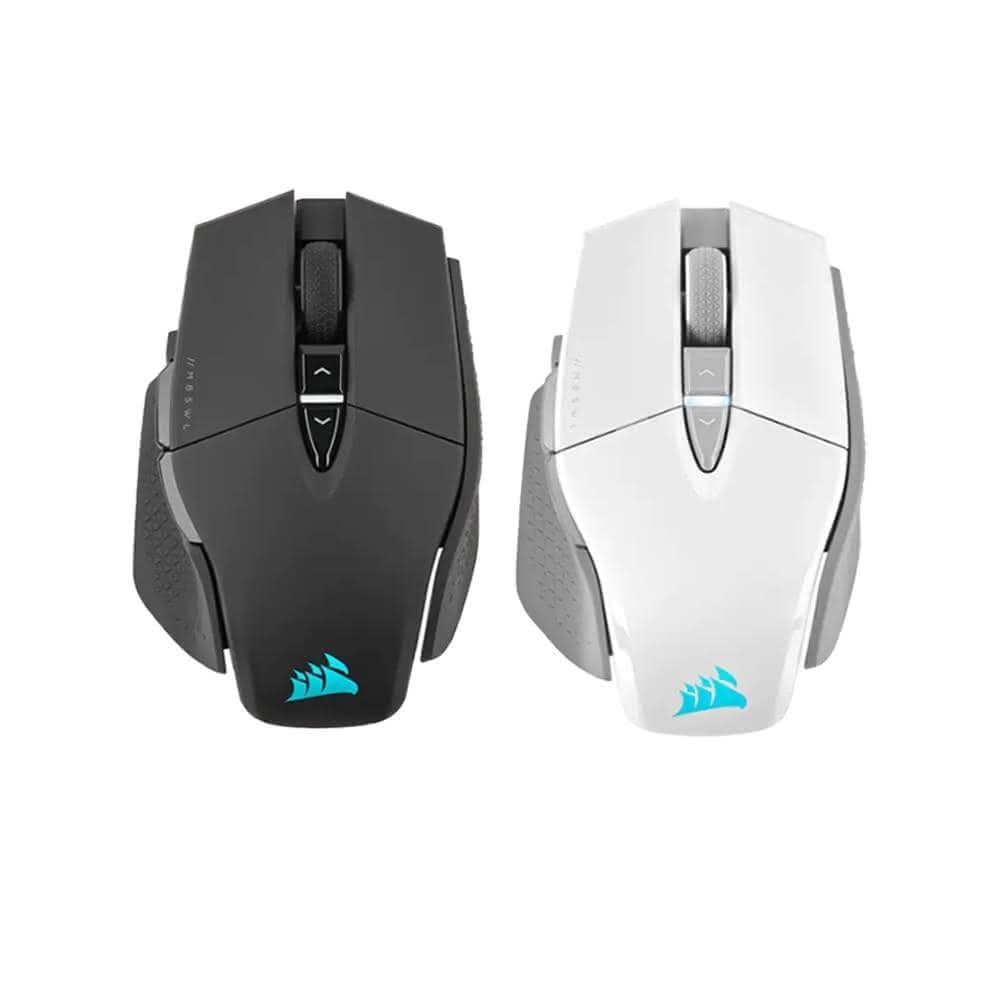 【CORSAIR 海盜船】M65 RGB Ultra Wireless 無線滑鼠(黑/白色/標誌性設計/無線連接/RGB燈光)