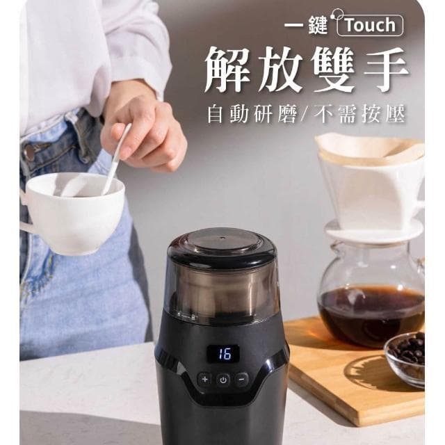 【JWAY】電動磨豆機＋粉水比咖啡料理秤｜咖啡新手入門首選組｜超值優惠組合｜父親節咖啡禮推薦