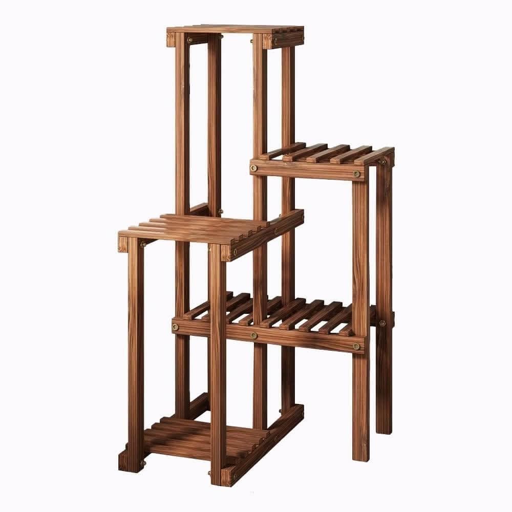 【美物】木質花架 多層花架 花盆 花架 花架實木花架盆栽架 多肉植物架 陽台花架 1111campaign