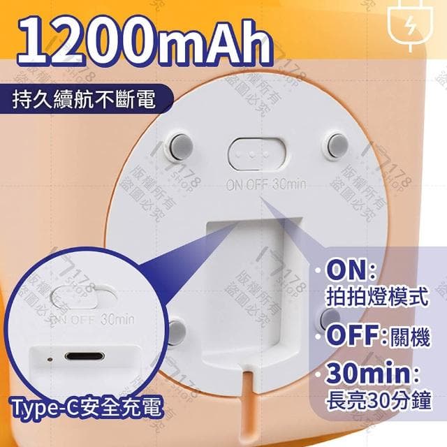 【178小舖】川普拍拍燈 獨家訂製 三段亮度 (夜燈 療癒燈 柔光燈 小夜燈 情緒發洩燈 床頭燈 交換禮物 拍拍燈 可愛夜燈)