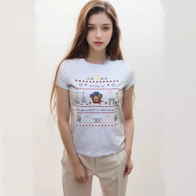 polo ralph lauren POLO 青年款小熊 POLO RL 經典小熊童裝T恤