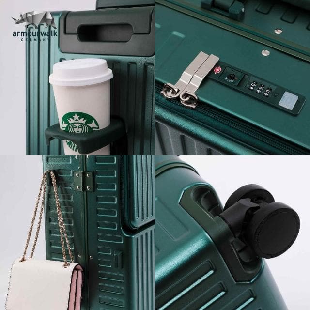 【armourwalk 歐沃】超機能01 全能商旅行李箱 20/24/26吋 前開行李箱 行李箱