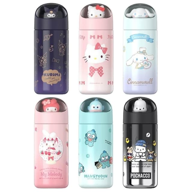【SANRIO 三麗鷗】可夢保溫瓶 316不鏽鋼 真空保溫罐 保溫杯 水杯 茶杯 保冰杯 運動水壺 兒童水壺 隨身杯 送禮 生日 禮物 35#7