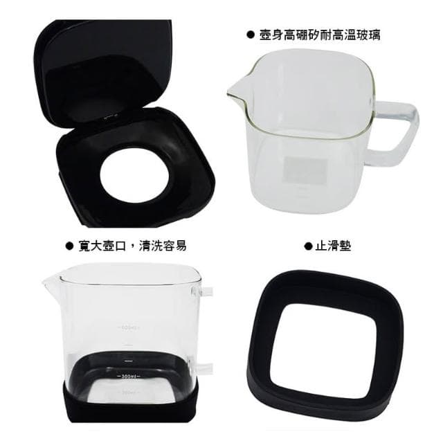 優得 俠客品茶壺(附止滑墊) 600/1000ml 泡茶壺 沖茶壺 茶具 熱茶壺 濾茶壺 花茶壺